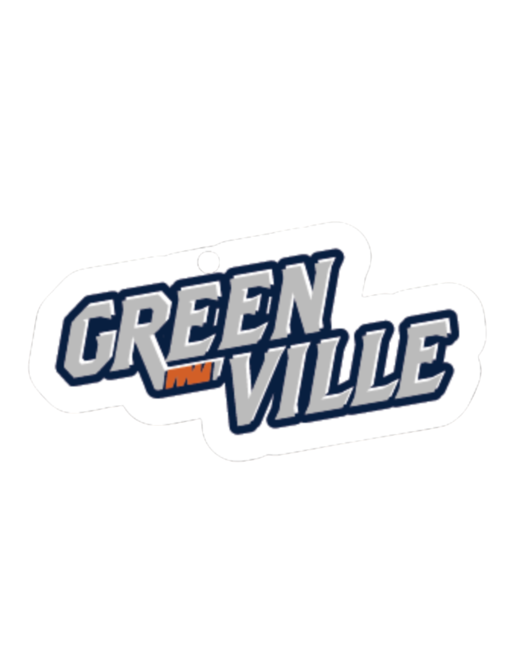 Greenville Hockey 4" Decal