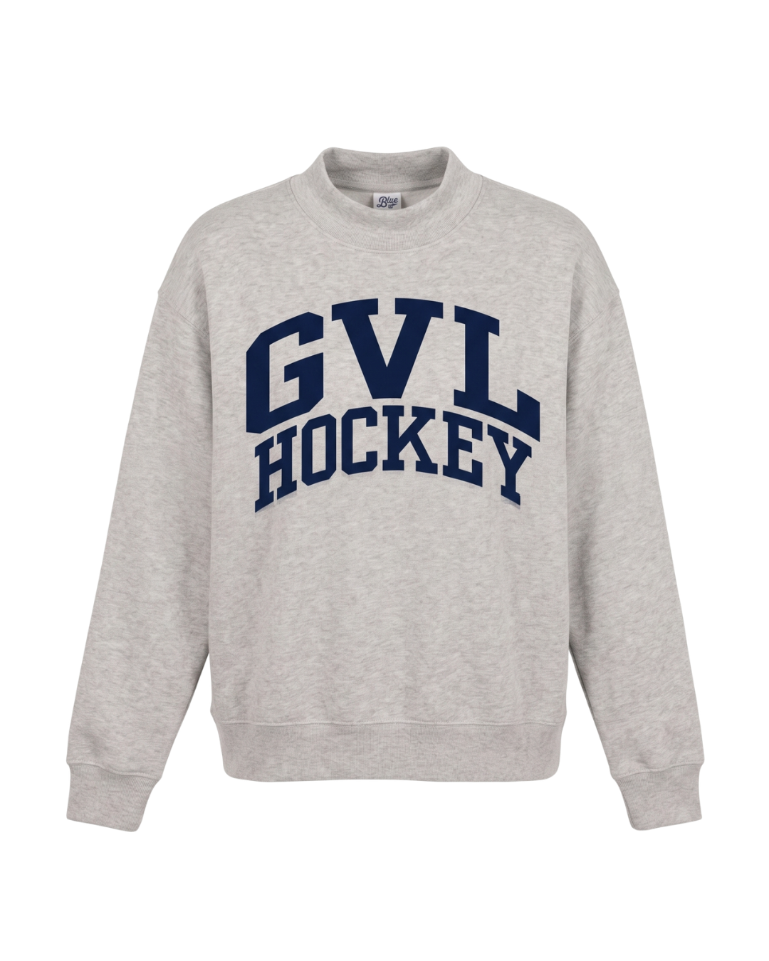 Women's GVL Hockey Mock Neck Crew
