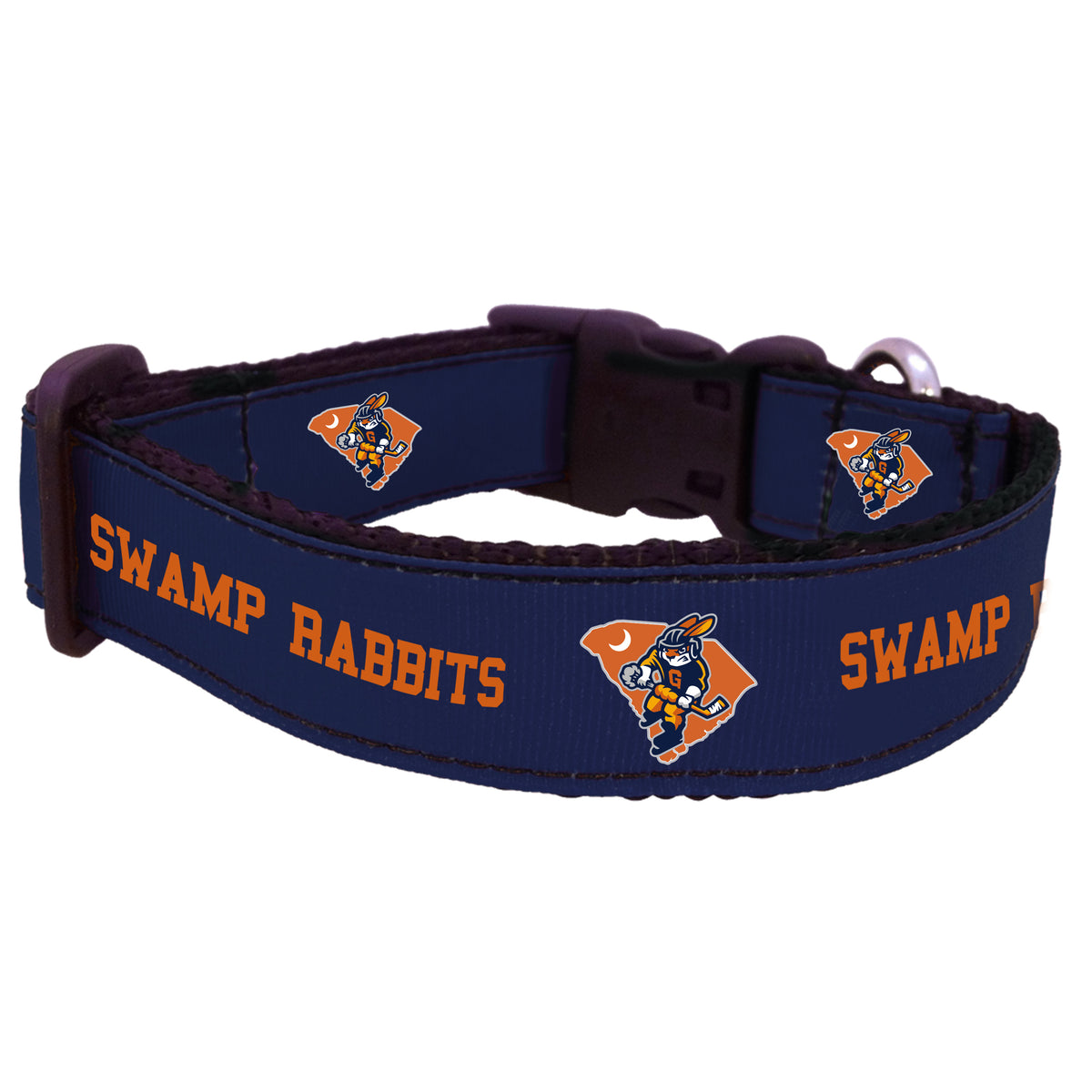 Swamp Rabbits State Dog Collar