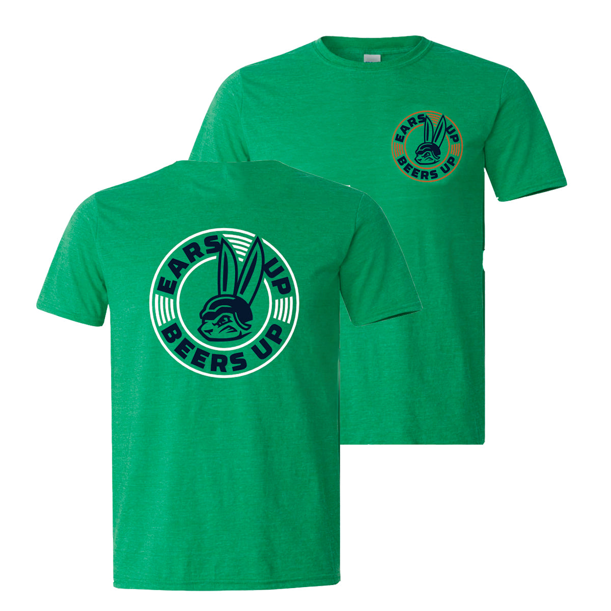 GSR Ears Up Beers Up Shirt - Green