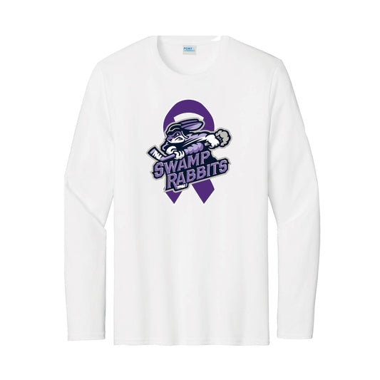 Adult Stick it to Cancer White Long Sleeve