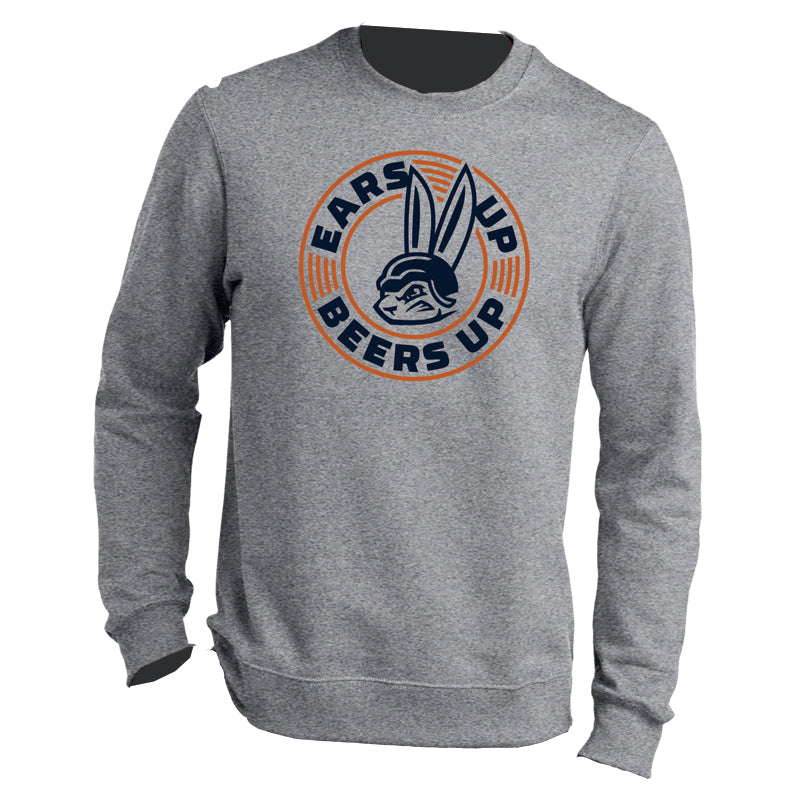 Ears Up Beers Up Crewneck Sweatshirt