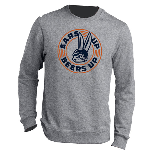 Ears Up Beers Up Crewneck Sweatshirt