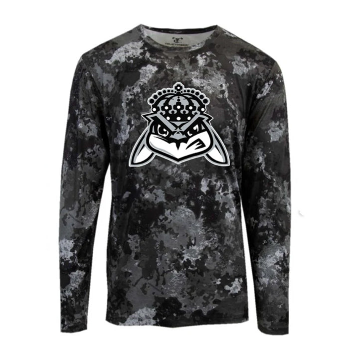 TrueTimber Adult Black Camo Rabbit King LS Shirt