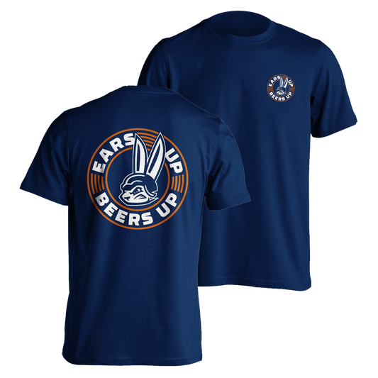 GSR Ears Up Beers Up Shirt - Navy