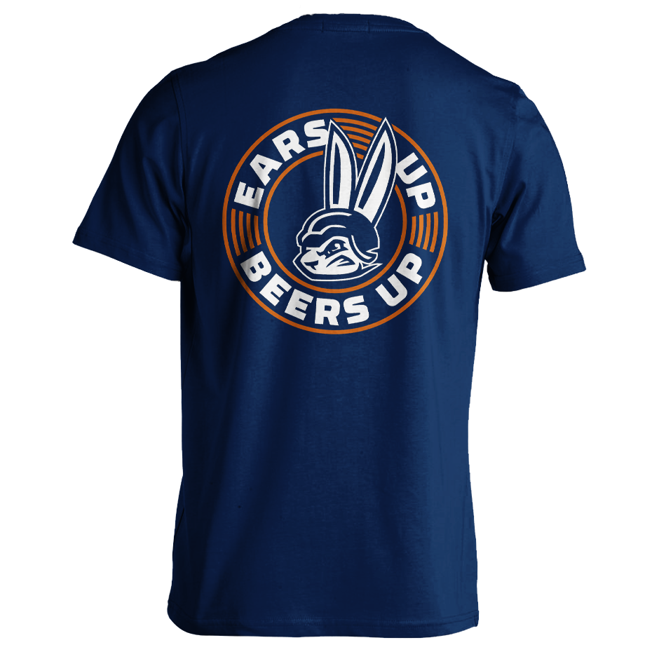 GSR Ears Up Beers Up Shirt - Navy