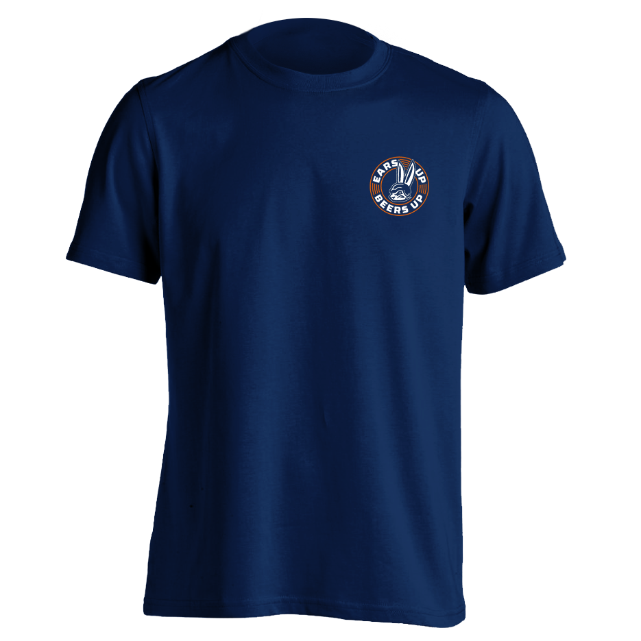 GSR Ears Up Beers Up Shirt - Navy
