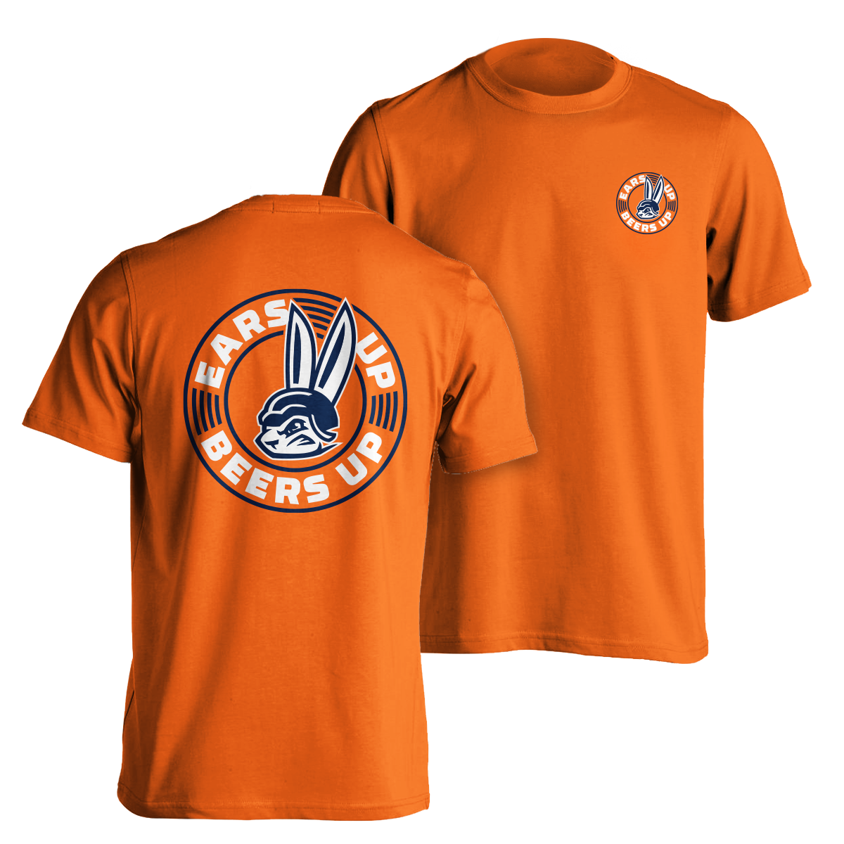 GSR Ears Up Beers Up Shirt - Orange
