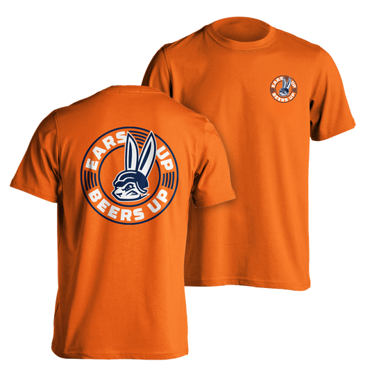 GSR Ears Up Beers Up Shirt - Orange