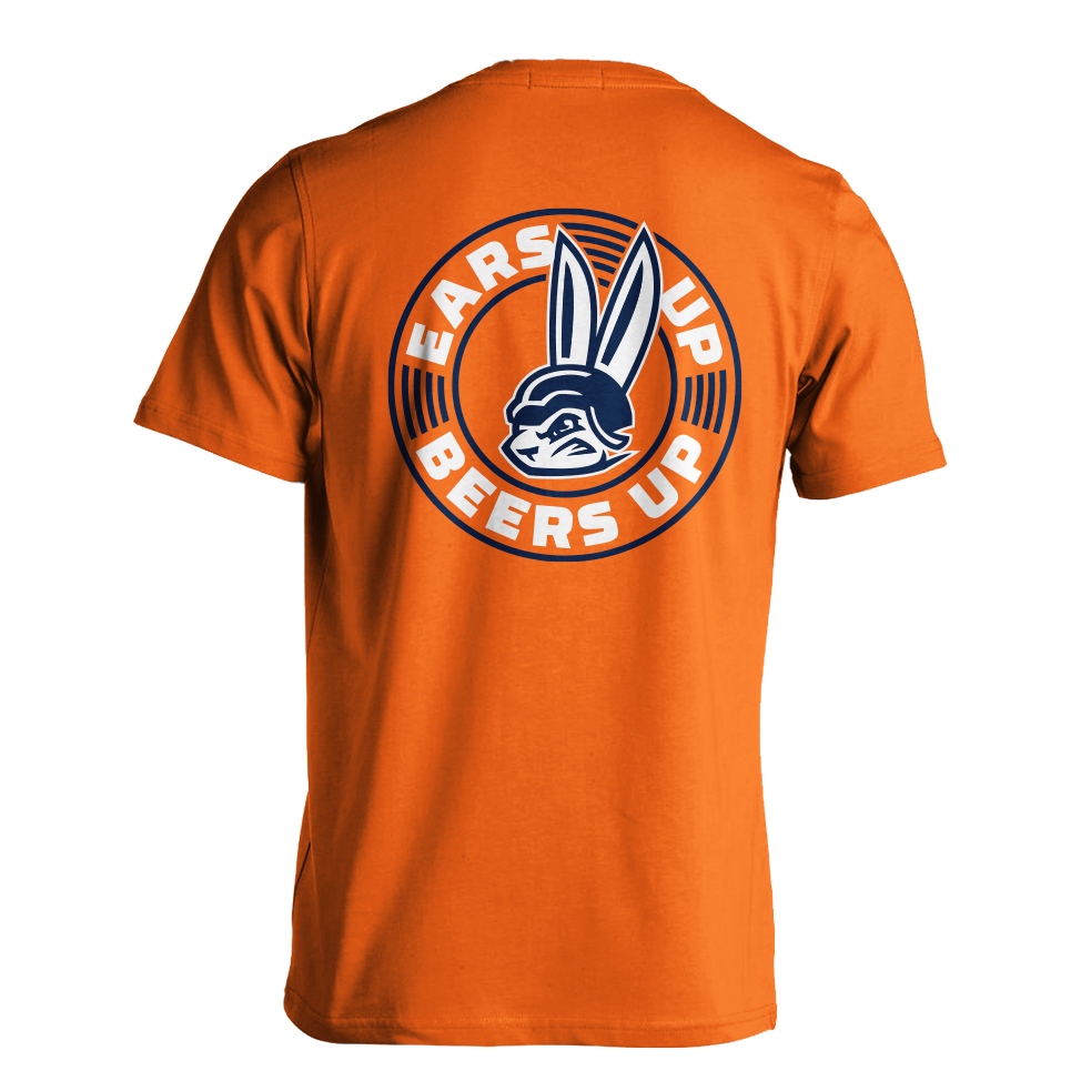 GSR Ears Up Beers Up Shirt - Orange