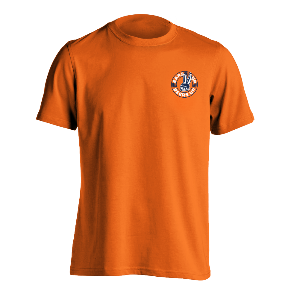GSR Ears Up Beers Up Shirt - Orange