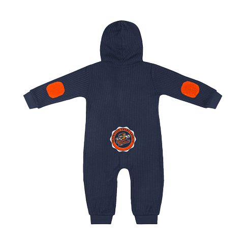 Swamp Rabbits Infant Hooded Onesie