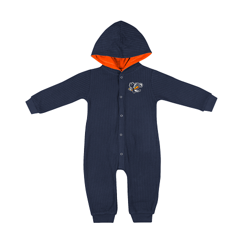 Swamp Rabbits Infant Hooded Onesie