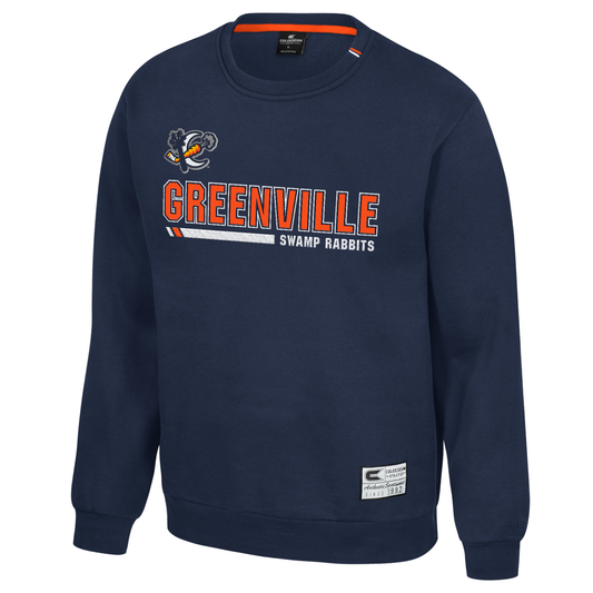 Greenville Crescent Navy Crewneck