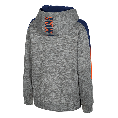 Youth Swamp Rabbits Heather Grey Hoodie