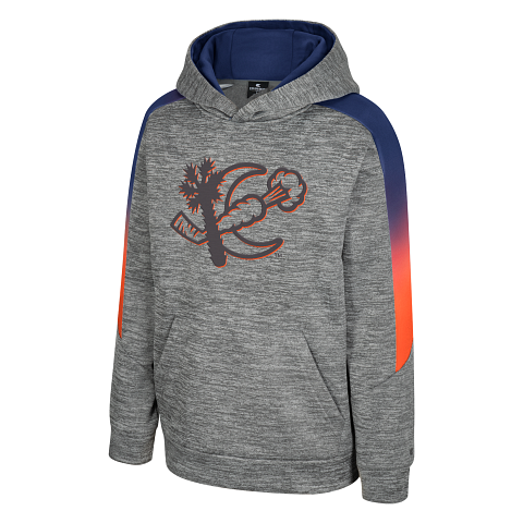 Youth Swamp Rabbits Heather Grey Hoodie