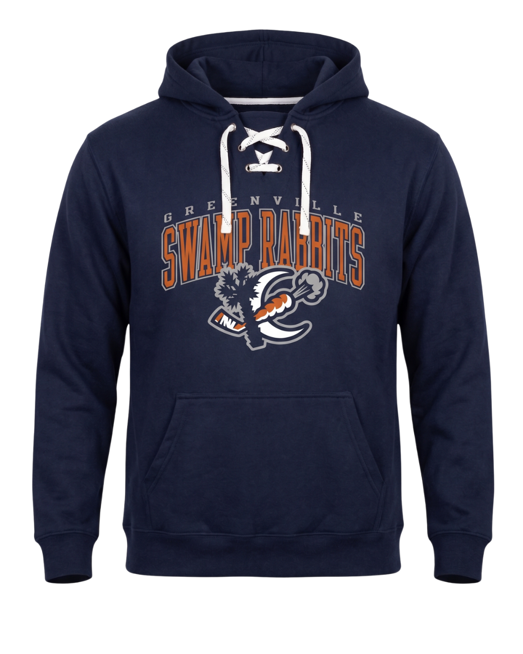 Swamp Rabbits Crescent Lace-Up Hoodie