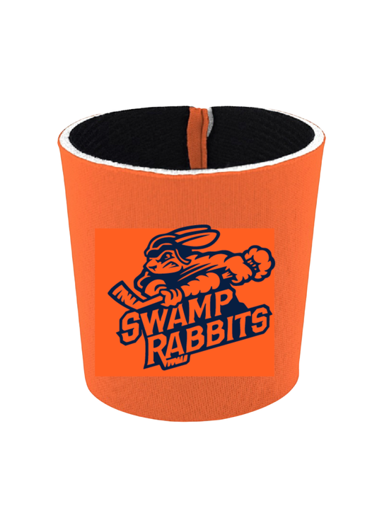 Swamp Rabbits Orange Koozie
