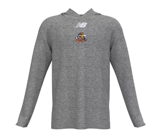 25-26 Youth New Balance Gray Athletic Hoodie