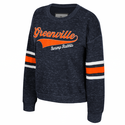 25-26 Colosseum Womens Swamp Rabbits Vintage Crew Fleece