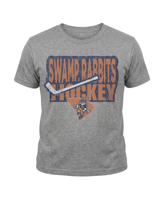 Youth Swamp Rabbits Distressed Shirt