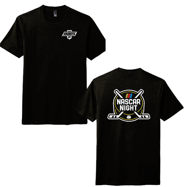 NASCAR Adult S/S Black Tee