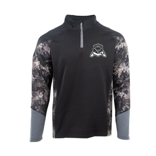TrueTimber Black Camo Rabbit King 1/4 Zip