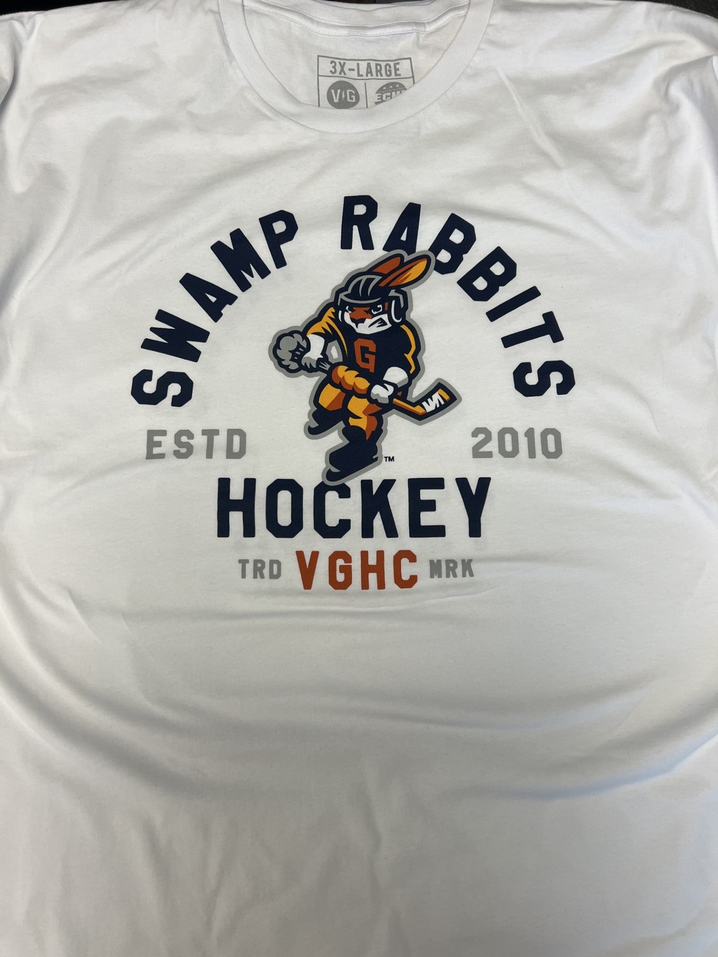 VGHC White Swamp Rabbits Tee